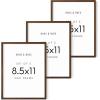 image:imageHAUS AND HUES Standalone Walnut Oak Frame Set of 385x11