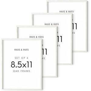 image:imageHAUS AND HUES Standalone White Oak Frame Set of 485x11