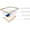 image:imageHAUS AND HUES Abstract Painting  Set of 3 Modern Wall Art Painted Pastel Art Decor Neutral Minimalist Decor Unframed
