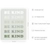 image:imageHAUS AND HUES Be Kind Poster  Unframed Green Letter Print Wall Art 16 x 20 Vertical Motivational Quote Poster for Bedrooms