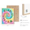 image:imageHaus and Hues Trippy Poster Indie Posters  Stoner Posters Y2K Wall Decor Posters for Room Aesthetic Trippy Cool Posters for Room Aesthetic Indie Kid Room Posters Y2K Wall Decor BEIGE FRAMED 12 x 16