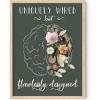 image:imageHAUS AND HUES Uniquely Wired Art Print  12x16  Framed Beige