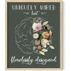 image:imageHAUS AND HUES Uniquely Wired Art Print  16x20  Framed Beige