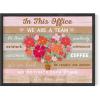 image:imageHAUS AND HUES We Are a Team Art Print  12x16  Framed Black