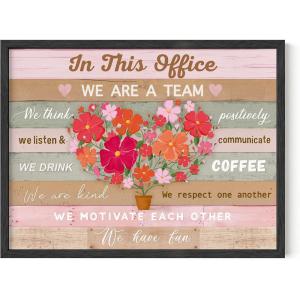 image:imageHAUS AND HUES We Are a Team Art Print Individual  12x16