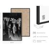 image:imageHAUS AND HUES Girl Bathroom Decor  Black and White Wall Art Bedroom Picture Unframed 16x20Want B