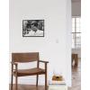 image:imageHAUS AND HUES Girl Bathroom Decor  Black and White Wall Art Bedroom Picture Unframed 24x36Jfk