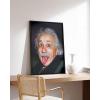 image:imageHAUS AND HUES Girl Bathroom Decor Wall Art  Bathroom Picture Wall Art Black Art Wall Decor Black and White Picture for Bathroom Wall Bathroom Picture for Wall Black Frame 16x20Einstein