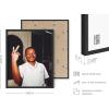 image:imageHAUS AND HUES Girl Bathroom Decor Wall Art  Bathroom Picture Wall Art Black Art Wall Decor Black and White Picture for Bathroom Wall Bathroom Picture for Wall Black Frame 16x20Mlk