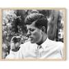 image:imageHAUS AND HUES JFK Smoking Wall Art for Men  Cool Posters for Guys Bedroom Trippy Posters and Prints for Wall Decor Weed Art for College Dorm John F Kennedy Stoner Prints Unframed 12x16Jfk