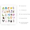 image:imageHAUS AND HUES Kids Alphabet Art Print Individual  16x20