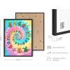 image:imageHaus and Hues Trippy Poster Indie Posters  Stoner Posters Y2K Wall Decor Posters for Room Aesthetic Trippy Cool Posters for Room Aesthetic Indie Kid Room Posters Y2K Wall Decor BLACK FRAMED 12 x 16