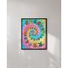 image:imageHaus and Hues Trippy Poster Indie Posters  Stoner Posters Y2K Wall Decor Posters for Room Aesthetic Trippy Cool Posters for Room Aesthetic Indie Kid Room Posters Y2K Wall Decor BLACK FRAMED 12 x 16