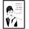 image:imageHAUS AND HUES Im Possible Art Print  12x16  Framed Black