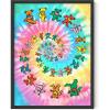 image:imageHaus and Hues Trippy Poster Indie Posters  Stoner Posters Y2K Wall Decor Posters for Room Aesthetic Trippy Cool Posters for Room Aesthetic Indie Kid Room Posters Y2K Wall Decor BLACK FRAMED 12 x 16