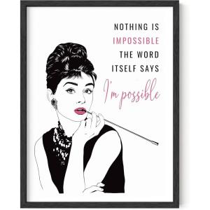 image:imageHAUS AND HUES Im Possible Art Print Individual  12x16