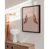 image:imageHAUS AND HUES Astrology Poster  Celestial Wall Art Sun and Moon Print Spiritual Boho Artwork 12x16 Black FrameCosmic Moon and Stars