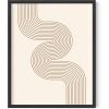 image:imageHAUS AND HUES Astrology Poster  Celestial Wall Art Sun and Moon Print Spiritual Boho Artwork 12x16 Black FrameSnaking River