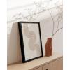 image:imageHAUS AND HUES Astrology Poster  Celestial Wall Art Sun and Moon Print Spiritual Boho Artwork 12x16 Black FrameSnaking River