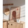 image:imageHAUS AND HUES Astrology Poster  Celestial Wall Art Sun and Moon Print Spiritual Boho Artwork 12x16 Black FrameSun and Two Staircases
