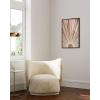 image:imageHAUS AND HUES Boho Poster  Mid Century Modern Decor Abstract Art Minimalist Dark Clay Eye with Lashes 16x20 Beige FrameRainbow Sunshine